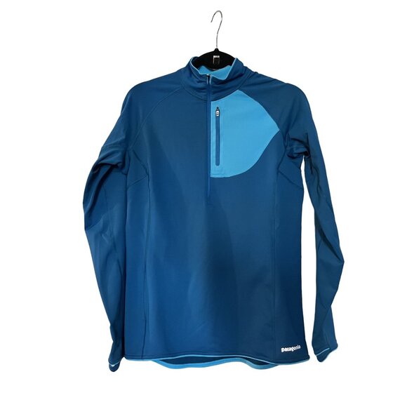 Patagonia Women's Thermal Speedwork Half Zip Size Medium hiking outdoor - Picture 1 of 8
